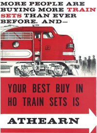 Athearn Train Set Catalog 1958