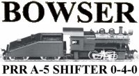 Bowser 0-4-0 A-5 Shifter Instructions