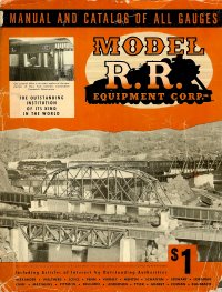 Model Railroad Equipment Catalog 1950