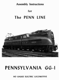 Penn Line GG-1 Instructions