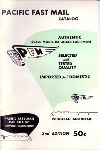 Pacific Fast Mail Tenshodo Models Advertisements