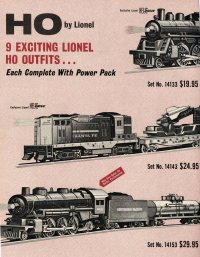 Lionel HO Catalog 1963