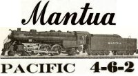 212 Mantua 4-6-2 Pacific Diagram