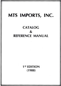 Model Traction Supply Catalog 1988