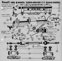 Revell F-7 Eight Wheel Drive 1958