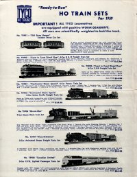 Tyco Flier 1959