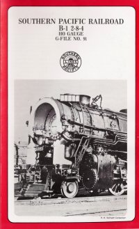 Westside G-File 2-8-4 B-1 Berkshire Southern Pacific